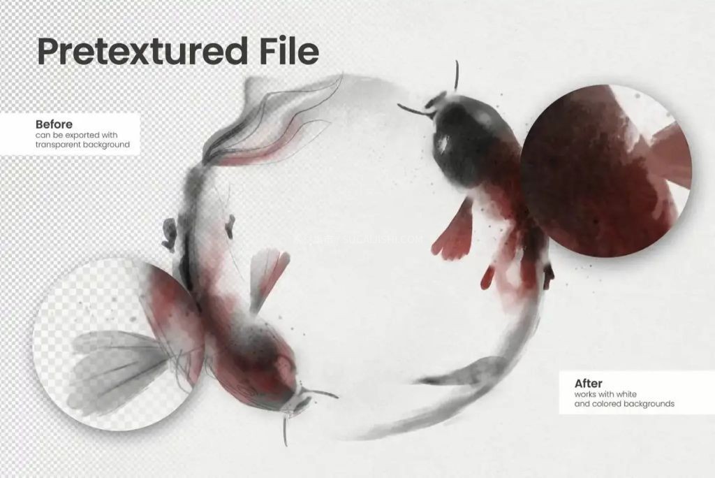 Procreate写意墨水笔刷